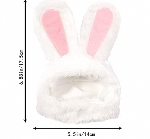 Bunny Ears Pet Hat for Dogs and Cats