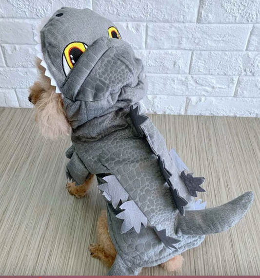 Pet Stegosaurus Dinosaur Coat, Outfit  for Dogs and Cats