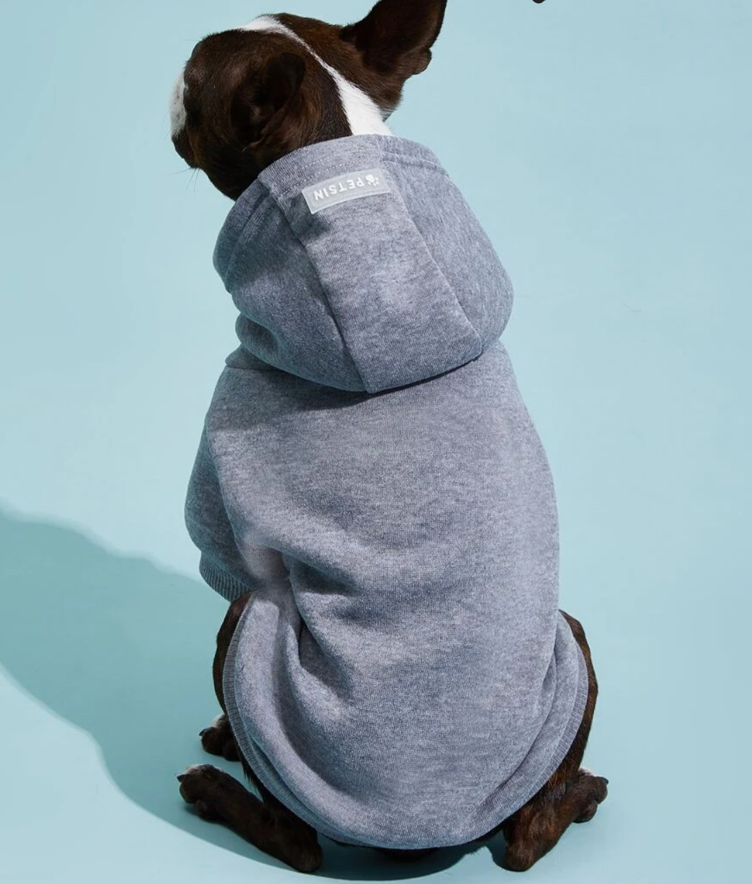 Grey Pet Hoodie for Dogs and Cats